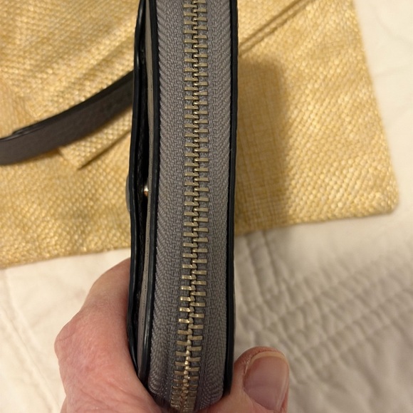 Marc Jacobs Grey Empire City Mini Leather Wallet with Dusty - Picture 8 of 10